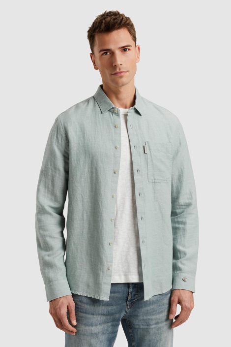 Cast Iron long sleeve shirt co li yd twill